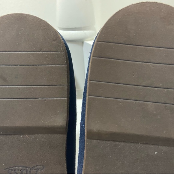 Bass Blue Suede Leather Woman's Ankle Boot / Chukka   Size 8.5 M - Picture 8 of 15